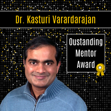 Kasturi Varadarajan Picture with award name