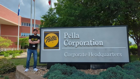 Allen Wolf by Pella sign