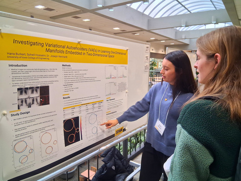 Hana Burkhart presenting at 2025 FURF