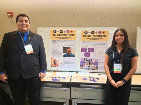 Eric Newton and Mayra Gomez presenting at 2025 FURF