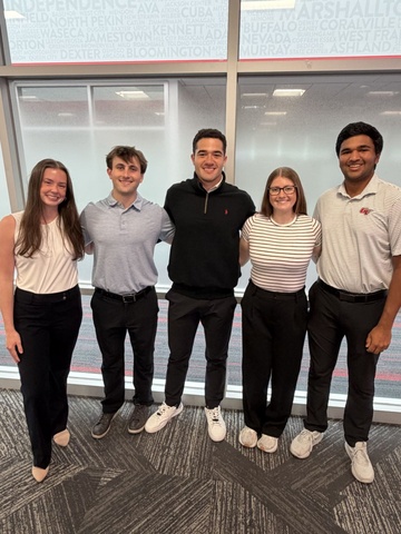 Ptrick Touhy and team of Interns at Caseys