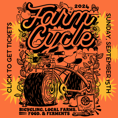 Farm Cycle 2024 logo - courtesy of icbikelibrary.org