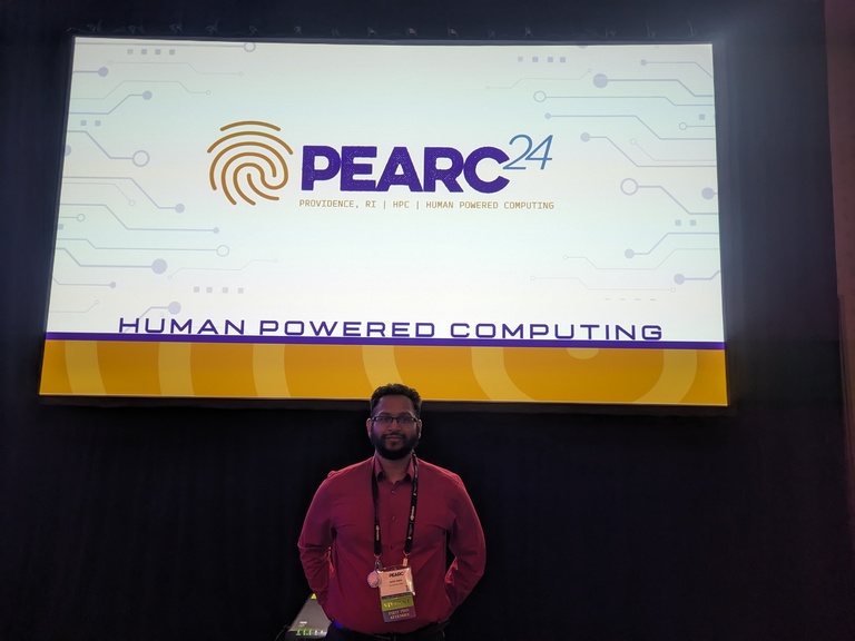 PhD student Jamil Gafur reflects on his summer of conferences ...