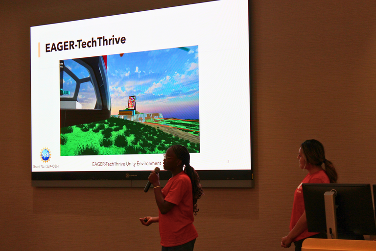 ISU HCI group presenting