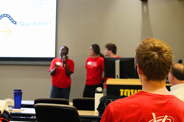 ISU HCI group presenting