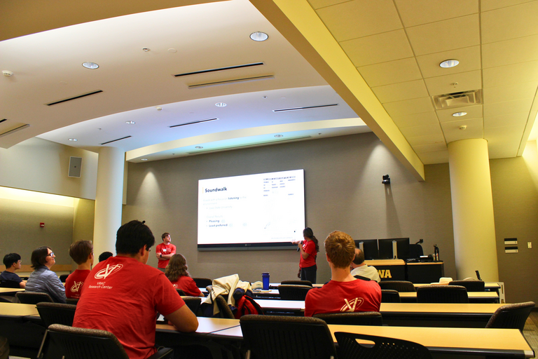 ISU HCI group presenting