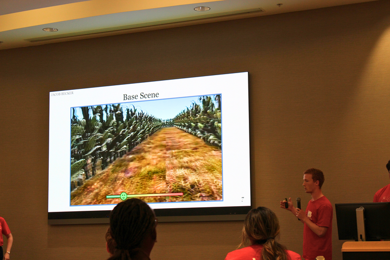 ISU HCI group presenting