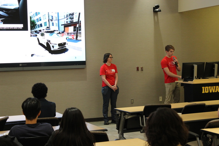 ISU HCI group presenting