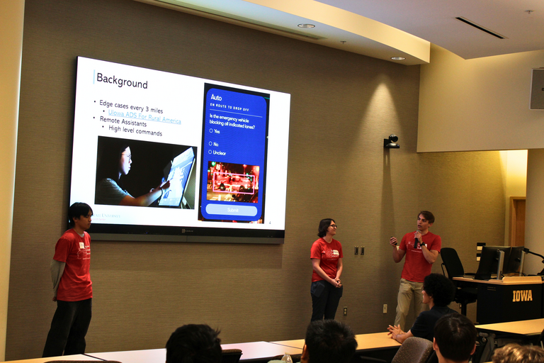 ISU HCI group presenting