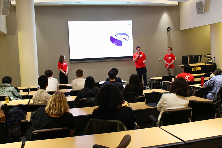 ISU HCI group presenting