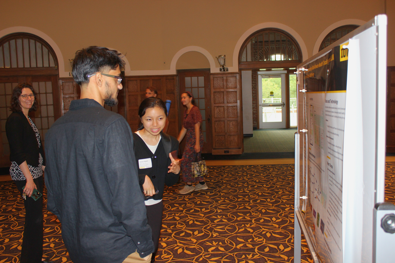 Omar Rafiq presenting at SURC