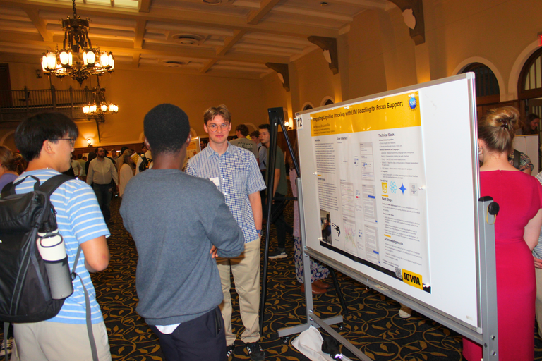 Ian Palmroos presenting at SURC