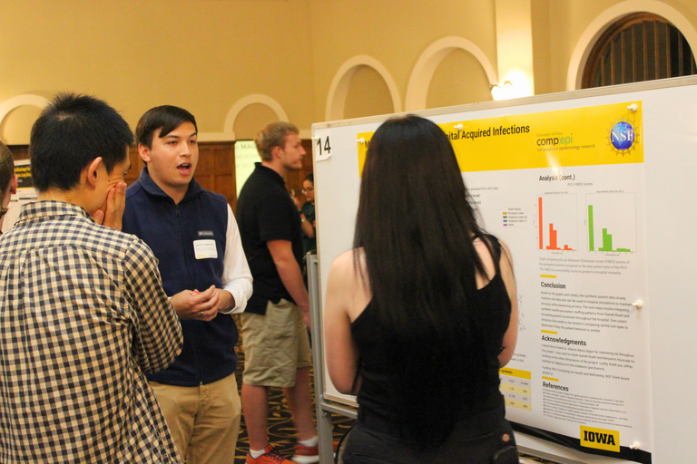 Jacob Langewisch presenting at SURC