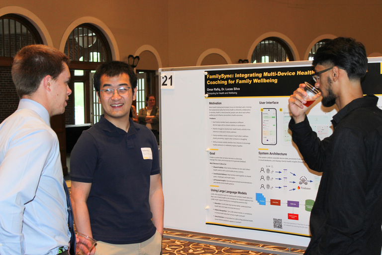 Omar Rafiq presenting at SURC