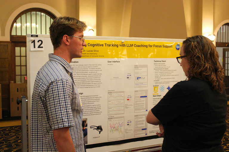 Ian Palmroos presenting at SURC
