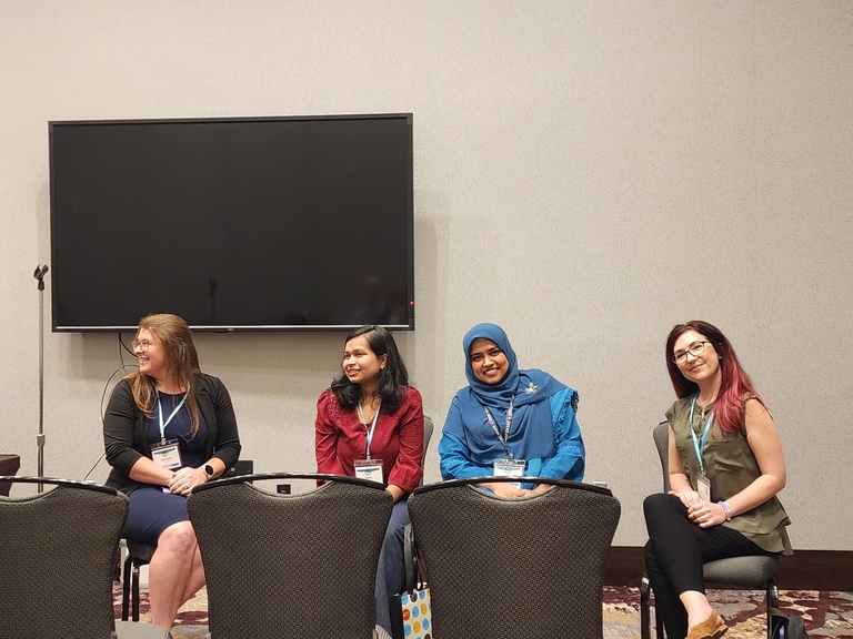 Professor Mashiat as panelist at MINK WIC