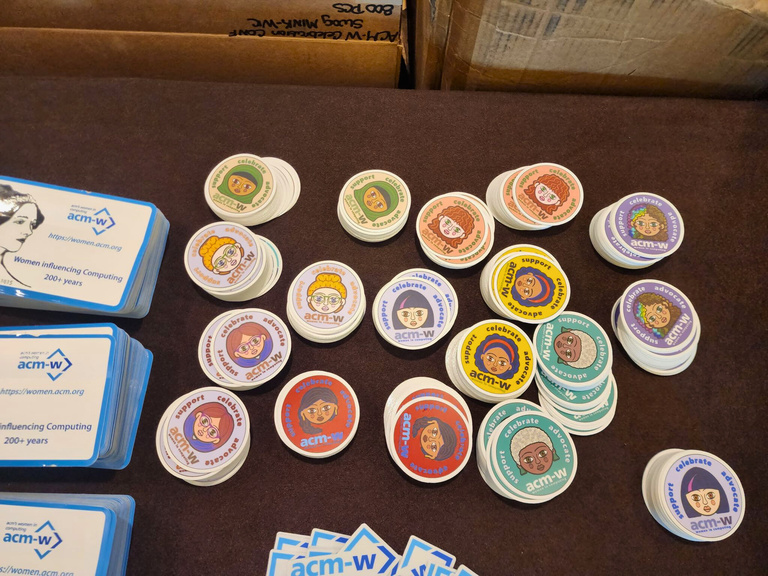 MINK WIC merch stickers