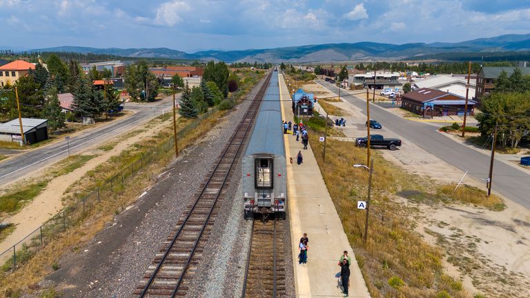 Osama and Hussam at Fraser, CO