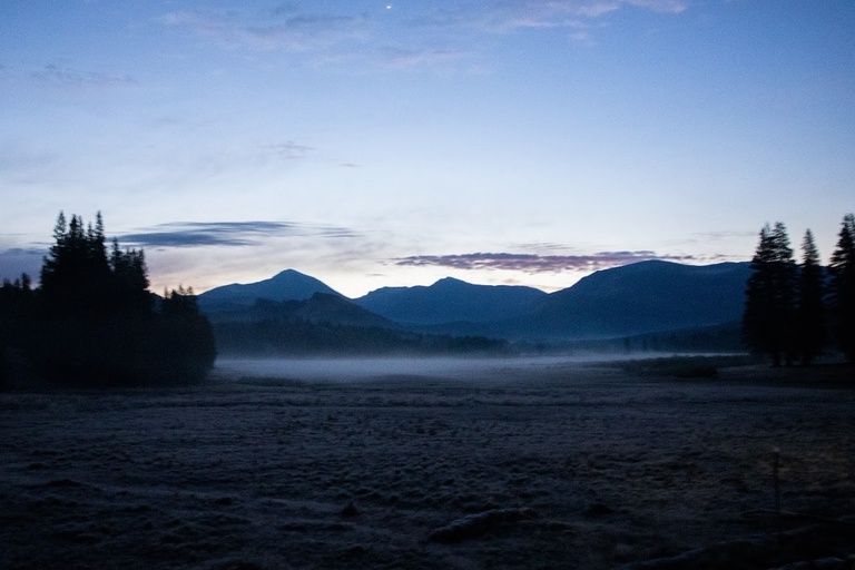 Dawn in Tuolumne Meadows