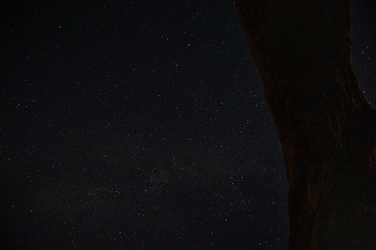 The night sky from Arch Rock