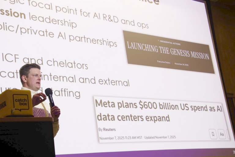 UICC 2026 Dr. Geoffrey Fairchild presenting