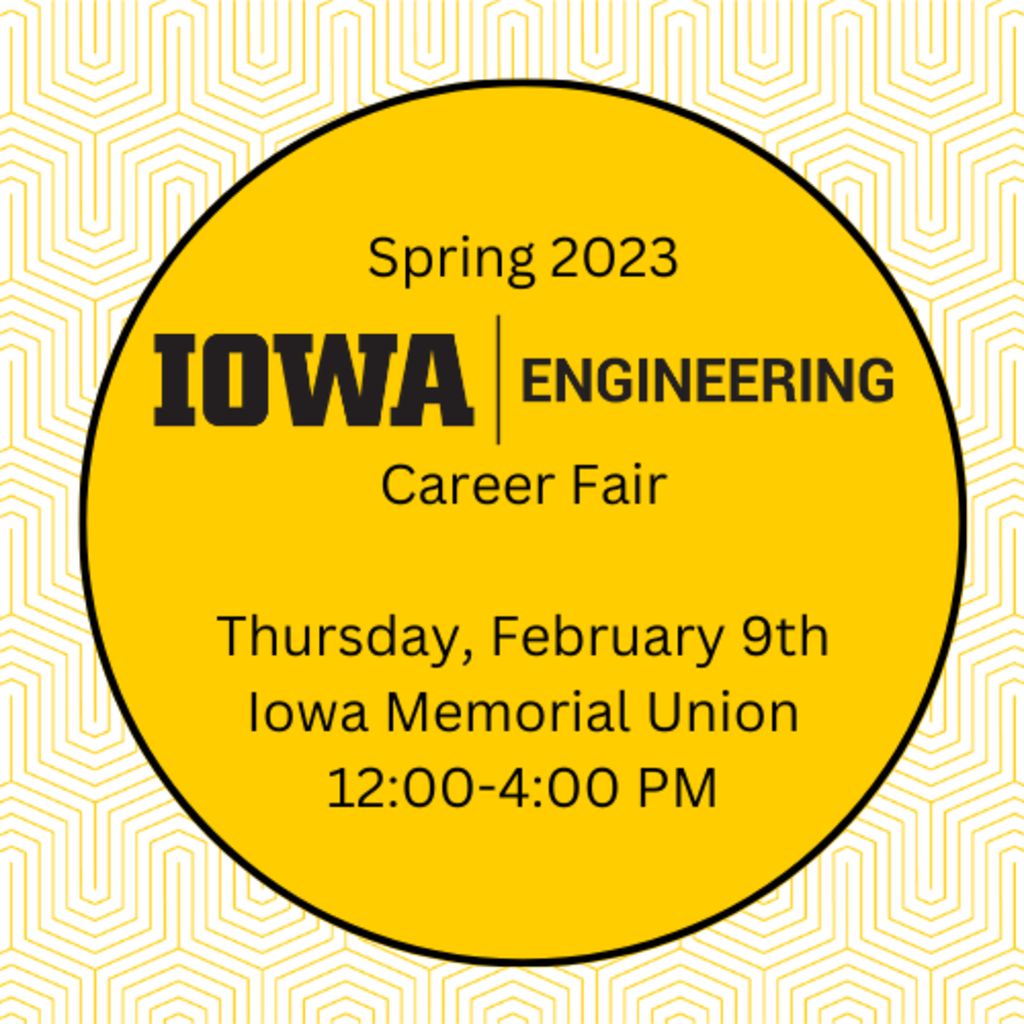 Spring 2023 In-Person Engineering Career Fair promotional image