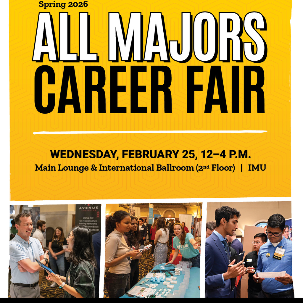 All Majors Career Fair promotional image