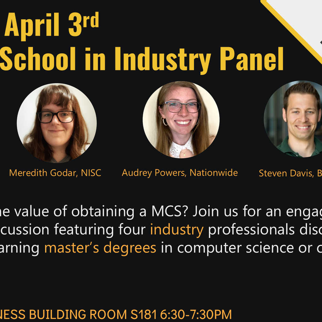 ACM@UIOWA: Graduate School and Industry Panel  promotional image