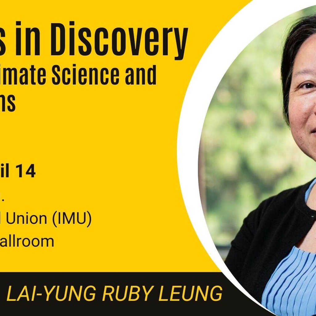 Leaders in Discovery: Modeling Climate Science and Earth Systems with Lai-yung Ruby Leung promotional image