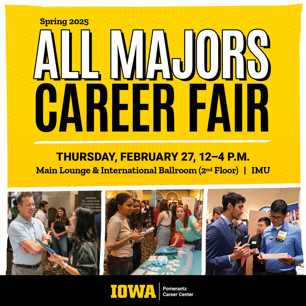 All Majors Career Fair promotional image