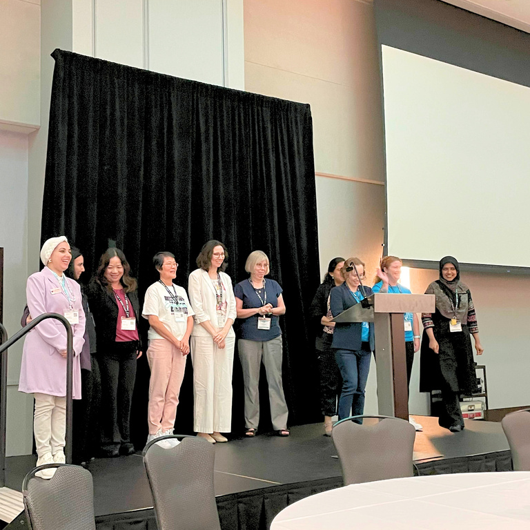 Professor Kleinman with other MINK WIC organizers