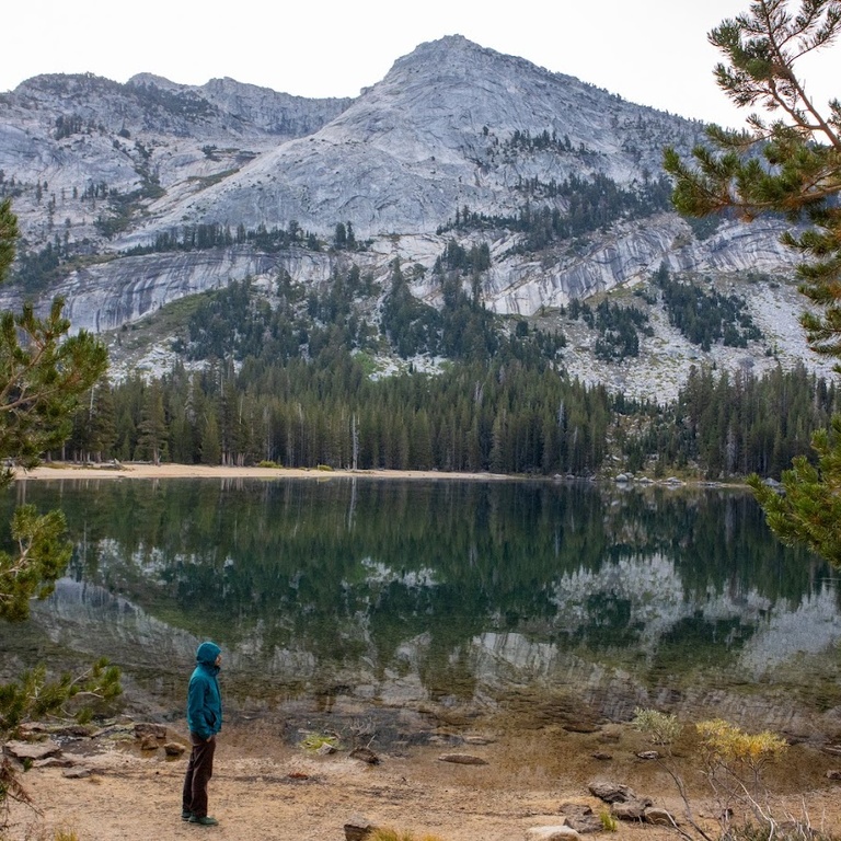 Hussam at Tenaya Lake