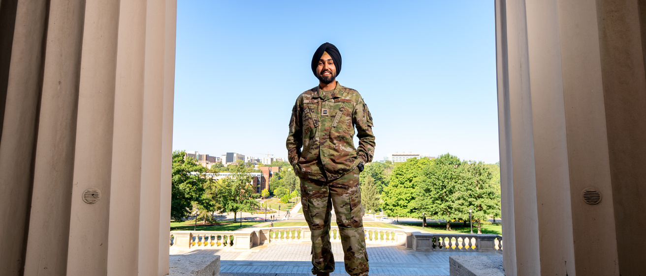 GurshaVirk became the first Sikh Air Force cadet in U.S. history allowed to wear the turban, beard, and bracelet that are sacred religious symbols after he petitioned the Air Force asking that he be allowed to incorporate them into his military uniform. 