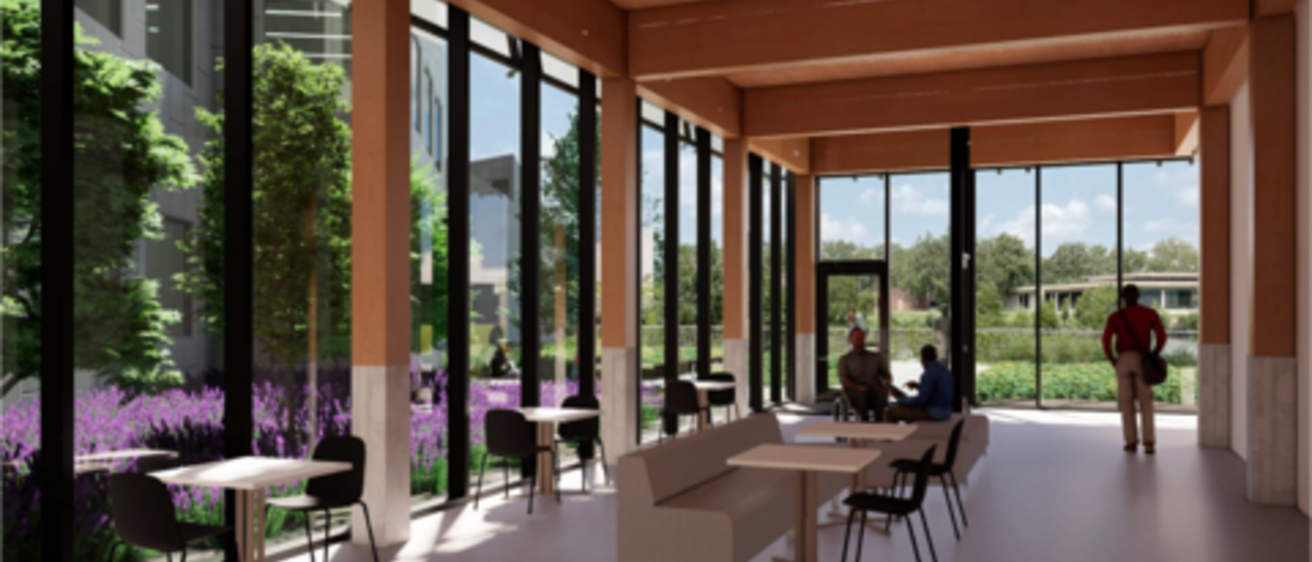 Rendering of the IATL renovation - Courtesy of BNIM