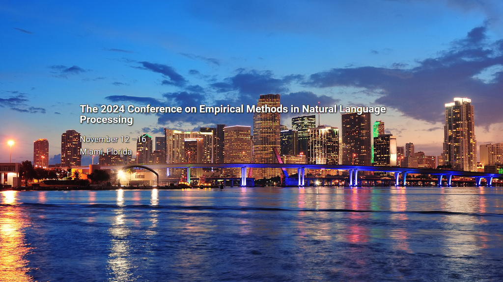 Snapshot of EMNLP website banner