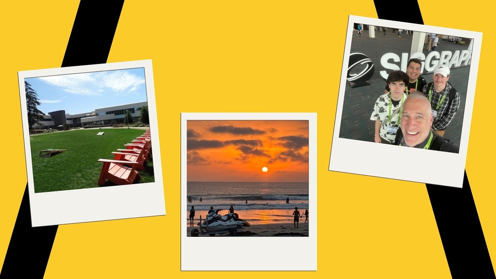 Snapshots from Eric Newton's internship.